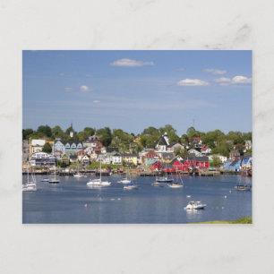 Lunenberg, Nova Scotia, Canada. 2 Postcard