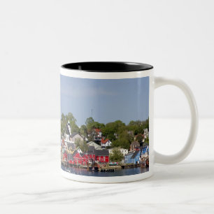 Lunenberg, Nova Scotia, Canada. 2 Two-Tone Coffee Mug