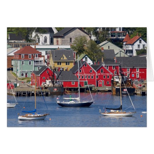 Lunenberg, Nova Scotia, Canada. 3 Cards (Front Horizontal)