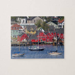 Lunenberg, Nova Scotia, Canada. 3 Jigsaw Puzzle