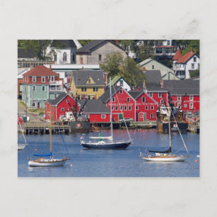 Lunenberg, Nova Scotia, Canada. 3 Postcard