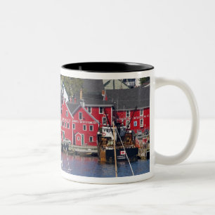 Lunenberg, Nova Scotia, Canada. 3 Two-Tone Coffee Mug