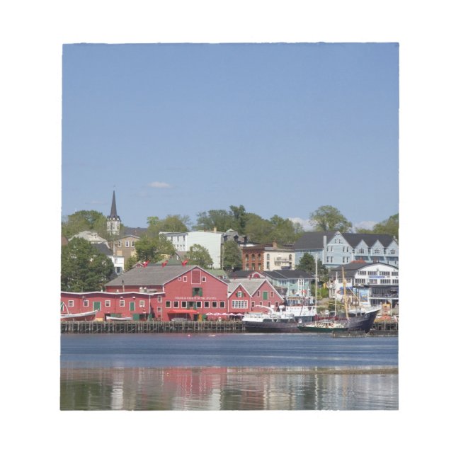 Lunenberg, Nova Scotia, Canada. 4 Notepad (Front)