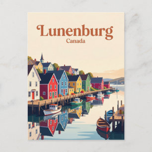 Lunenburg Waterfront Canada Postcard