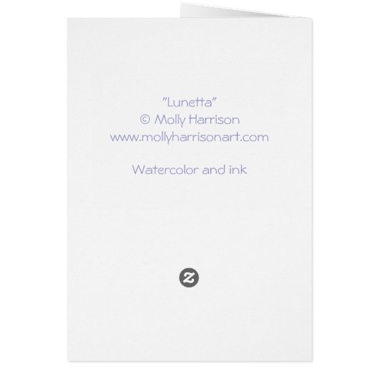 Lunetta Celestial Fairy Fantasy Art Illustration (Back)