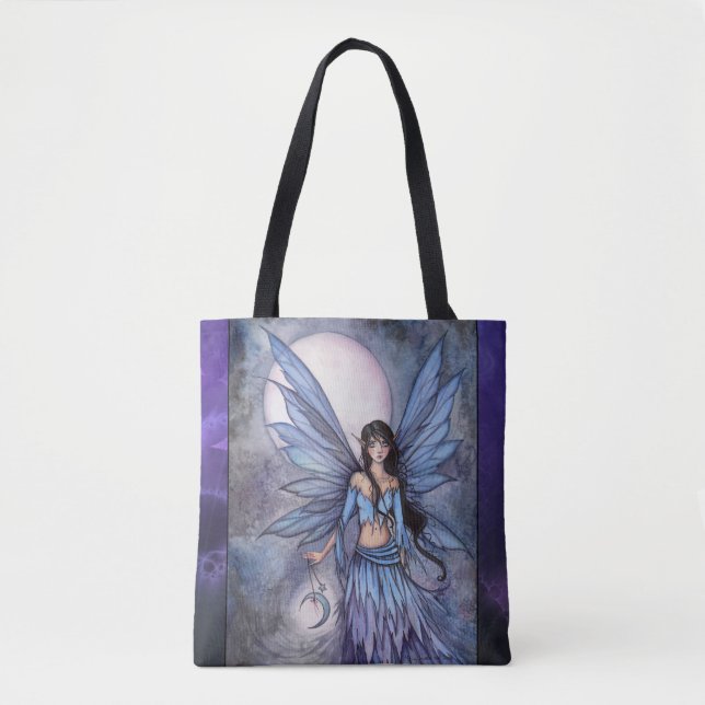 Lunetta Fairy Fantasy Art by Molly Harrison Tote Bag (Front)