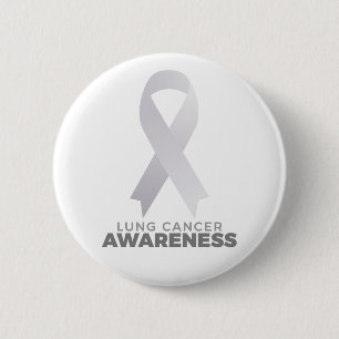 Lung Cancer Awareness Button