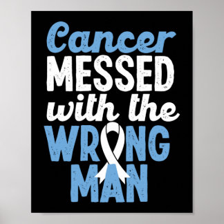 Lung Cancer Awareness Cancer Messed With The Wrong Poster