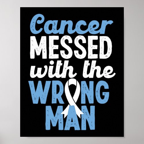 Lung Cancer Awareness Cancer Messed With The Wrong Poster