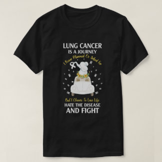 Lung Cancer Awareness Is A Journey T-Shirt