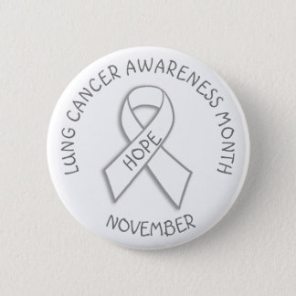 Lung Cancer Awareness MOnth November Button