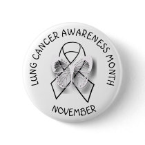 Lung Cancer Awareness MOnth November Button