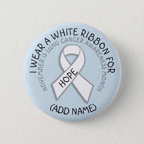 Lung Cancer Awareness MOnth November Button