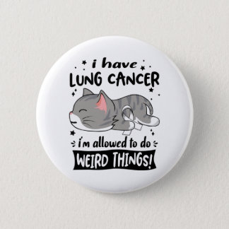 Lung Cancer Awareness Month Ribbon Gifts Button