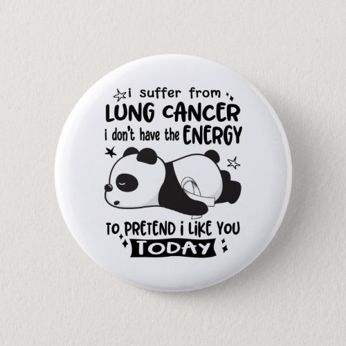 Lung Cancer Awareness Month Ribbon Gifts Button