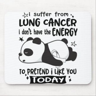 Lung Cancer Awareness Month Ribbon Gifts Mouse Pad