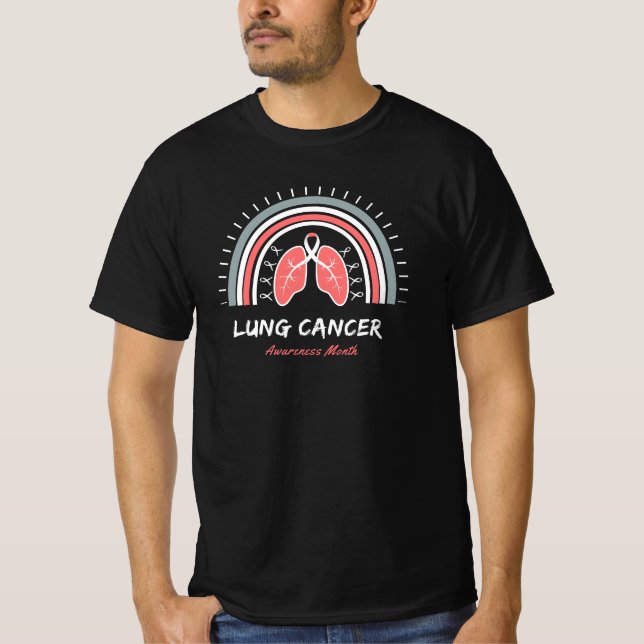 lung cancer awareness month T-Shirt (Front)
