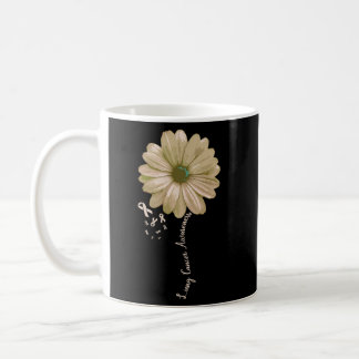 Lung Cancer Awareness Pretty Support Coffee Mug