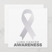 Lung Cancer Awareness Save The Date (Front/Back)