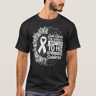 Lung Cancer Awareness Shirt, God Gives the T-Shirt
