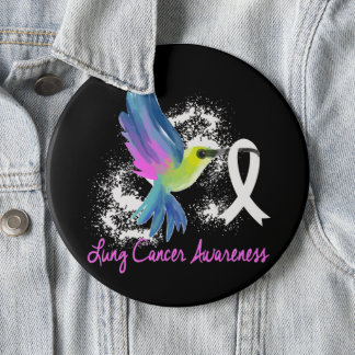 Lung Cancer Awareness/Support Button