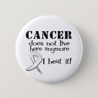 Lung Cancer Does Not Live Here Anymore Pinback Button