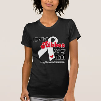 Lung Cancer Ribbon (Dad) T-Shirt