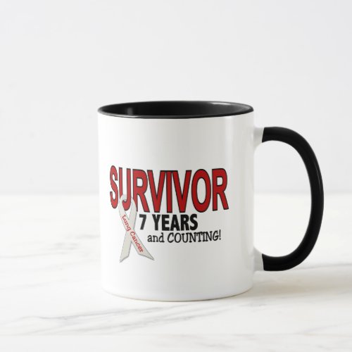 Lung Cancer Survivor 7 Years Mug