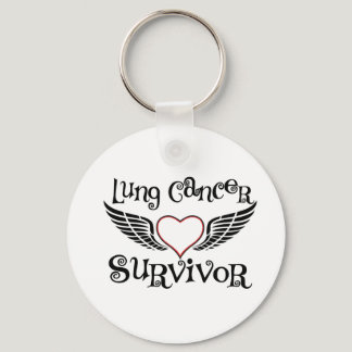 Lung Cancer Survivor Keychain