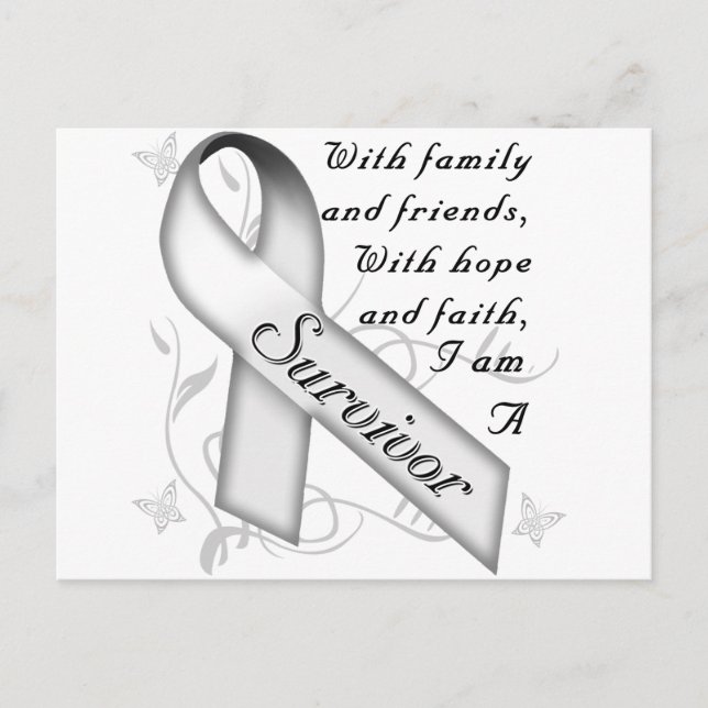 Lung Cancer Survivor Postcard (Front)