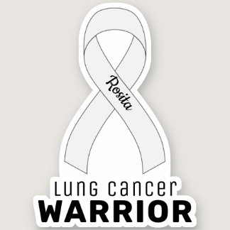 Lung Cancer Vinyl Sticker