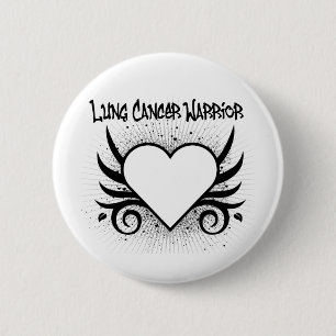 Lung Cancer Warrior Button