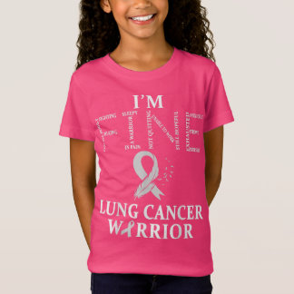 Lung Cancer Warrior I'm Fine T-Shirt