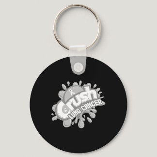 Lung Cancer Warrior It's Not For The Weak  Keychain