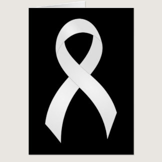 Lung Cancer White Ribbon