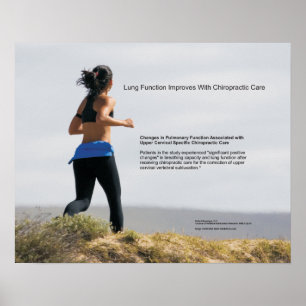 Lung Function Improves With Chiropractic Care Poster