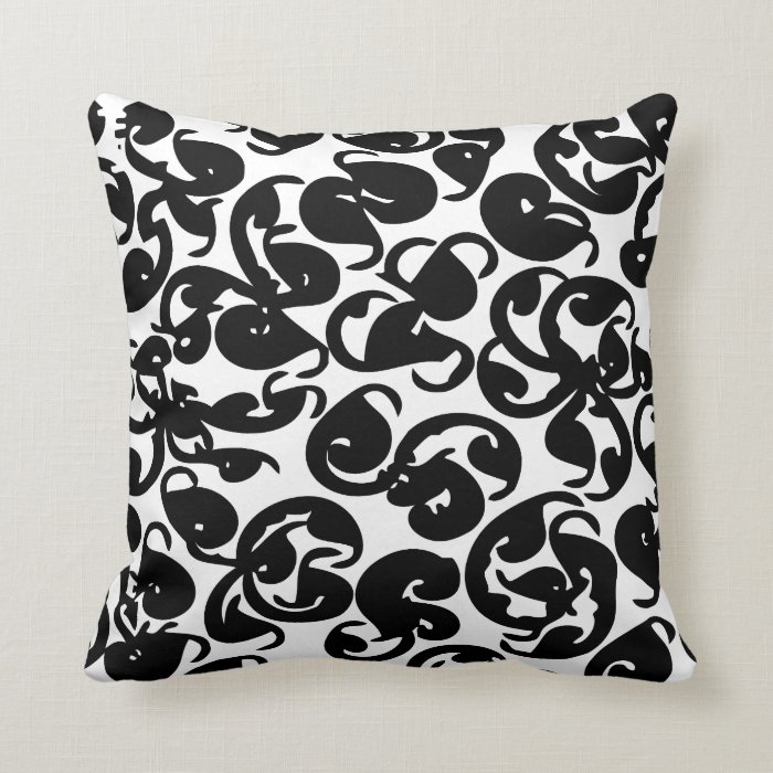 Lung Surfactants with 1920's  Pattern Verso Pillow