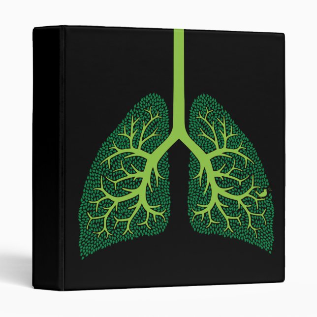 Lung Tree 3 Ring Binder (Front/Spine)