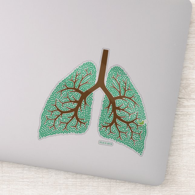Lung Tree Sticker (Detail)