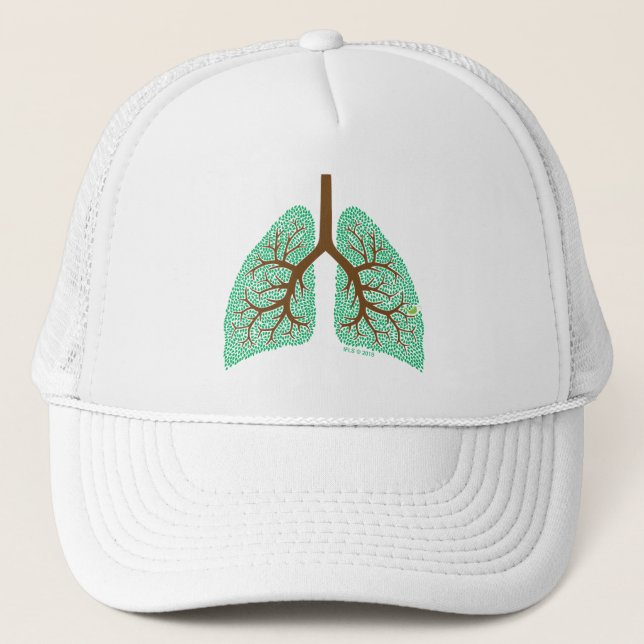 Lung Tree Trucker Hat (Front)