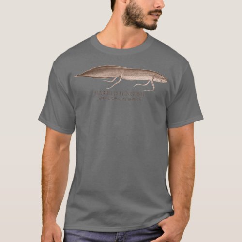 Lungfish Protopterus Aquarium Monster Fish Keeper  T_Shirt