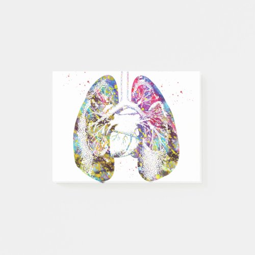 Lungs and Heart Post_it Notes