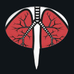 Lungs Cake Topper<br><div class="desc">Lungs</div>
