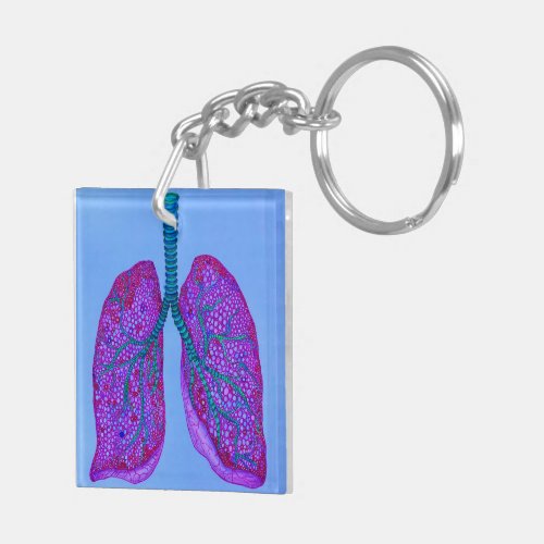 Lungs Keychain