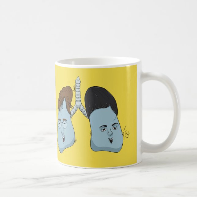 Lungs Love Coffee Mug (Right)