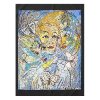 Lunis, Infinity Dots by After Francis Picabia Tablecloth