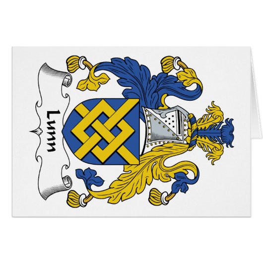 Lunn Family Crest (Front Horizontal)