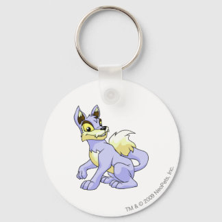 Lupe Blue Keychain