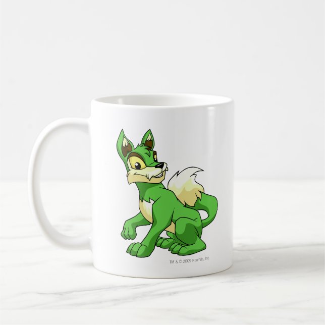 Lupe Green Coffee Mug (Left)