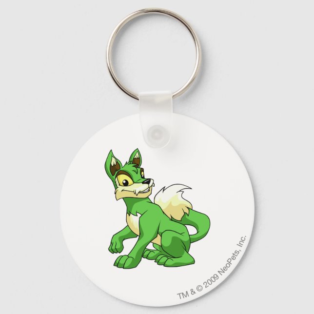 Lupe Green Keychain (Front)